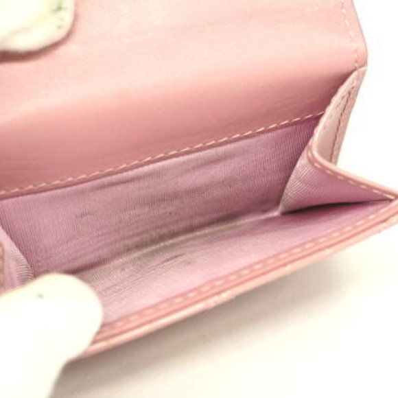 Christian Dior Cannage Patent Leather Tri-fold Wallet - Picture 5 of 9